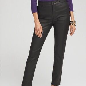 Chico's Black Straight Leg Jeans